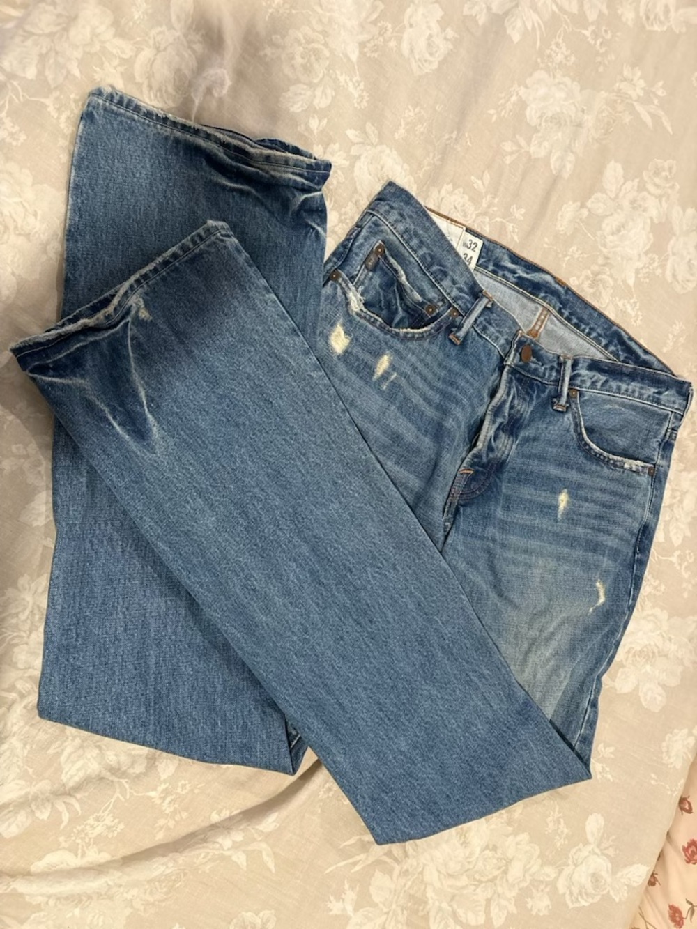 Classic Blue Women's Straight-Leg Jeans